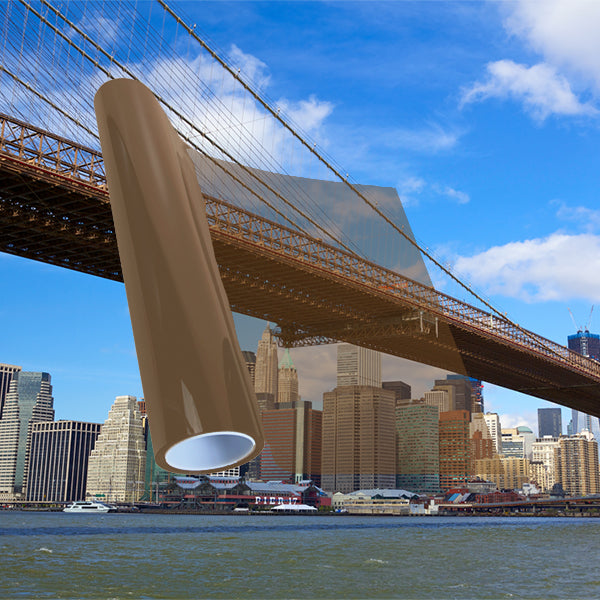 Shiny Bronze Window Film