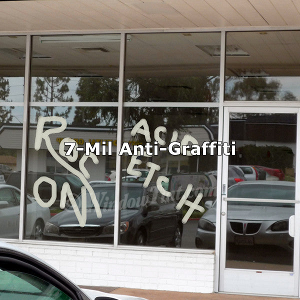 Ultra Weatherable anti-Graffiti Window Film