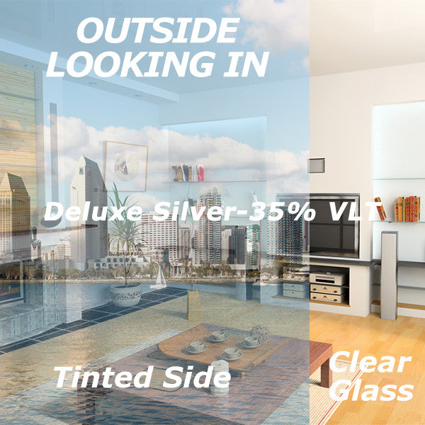 Deluxe Silver Window Tinting Film