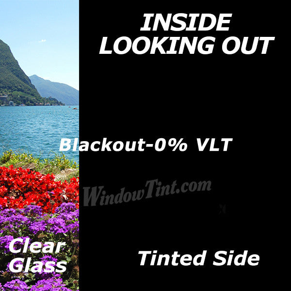 Blackout Window Tinting Film