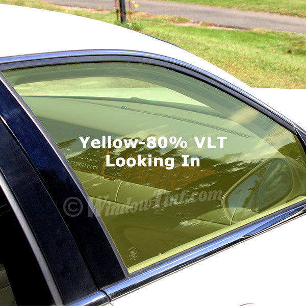 Yellow Auto Window Tinting Film