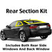 2 Door Car Rear Section Window Tinting Kit