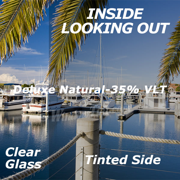 On Sale - Deluxe Natural Window Tinting Film 35% VLT