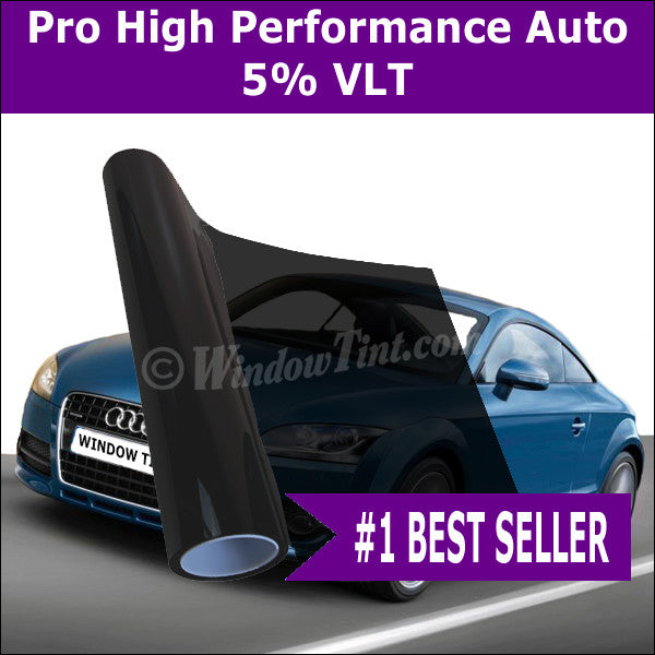 Pro High Performance 5% VLT Car Window Tinting Film —