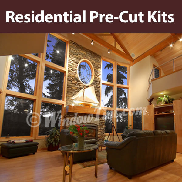 Custom Pre-Cut Residential Kit — Windowtint.com