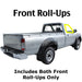 Standard Cab Truck Front Roll Up window tinting kit