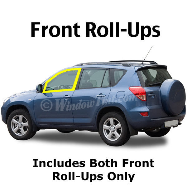 Front RollUps PreCut Window Tinting Kit for a Sport Utility Vehicle