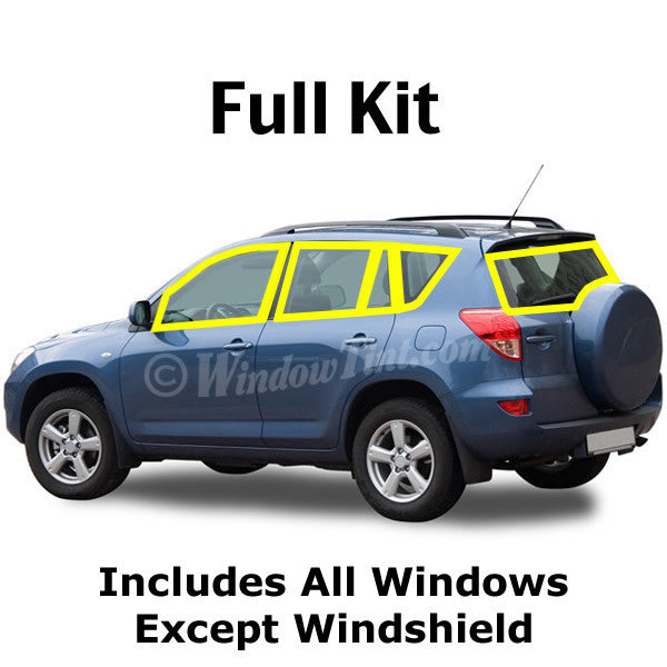 SUV window tinting kit