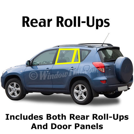 SUV Rear roll ups window tinting kit
