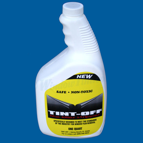1 GAL. TINT-OFF WINDOW TINT REMOVAL SOLUTION