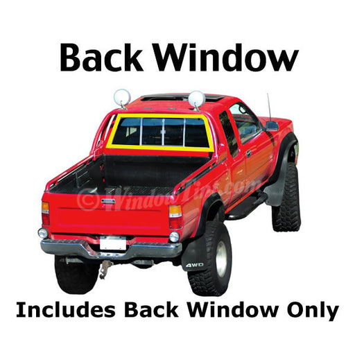 Extended Cab Truck back window tinting kit