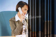 Black Varying Stripe Decorative Window Film