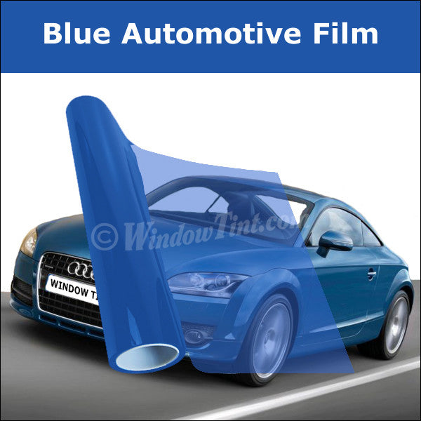 Blue Auto Window Tinting Film