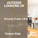 Bronze Frost Window Tinting Film