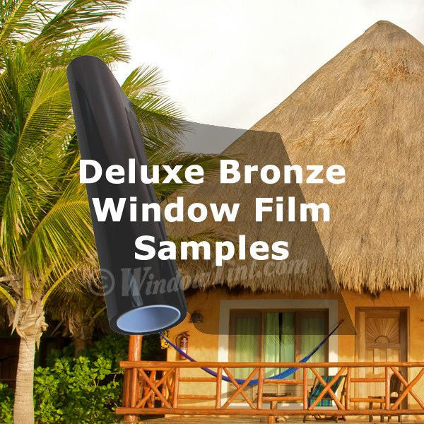 Window Film Sample FREE Deluxe Bronze Window Film Samples — Windowtint.com