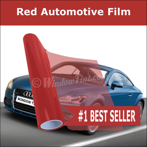 Red Auto Window Tinting Film