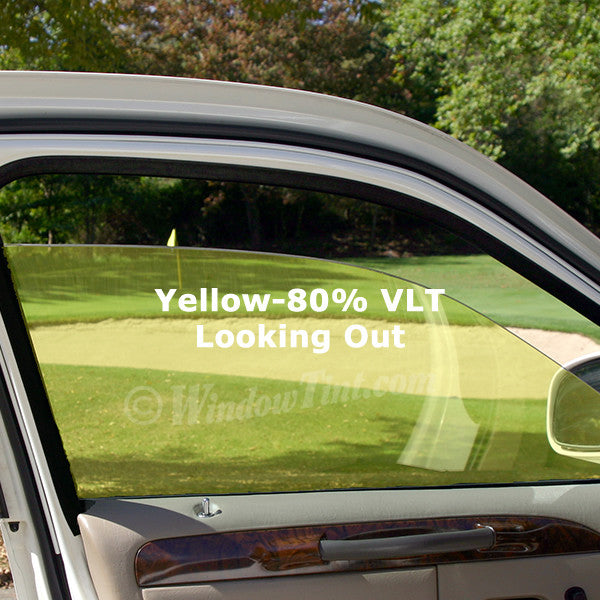 Yellow Auto Window Tinting Film